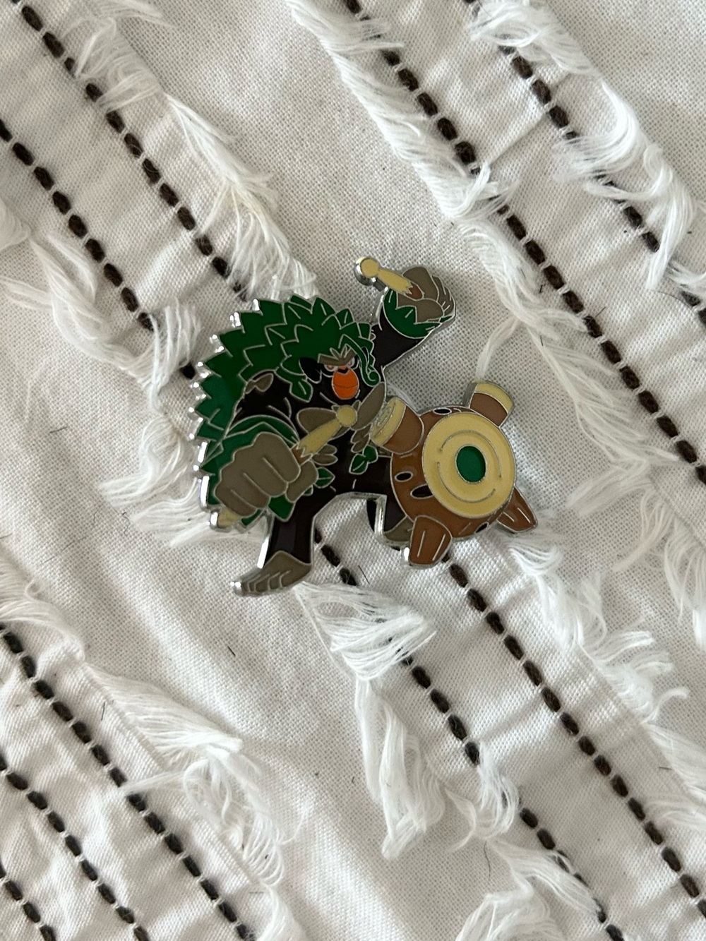Pokémon Rillaboom Enamel Collector Pin Crown Zenith TCG 2023